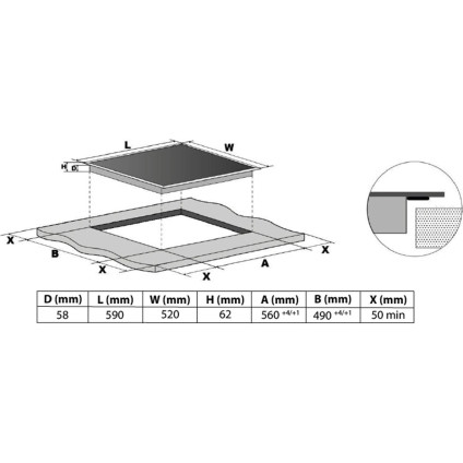 Варочная панель ETA 579090000
