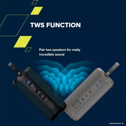 Беспроводная колонка Canyon OnMove 15 (черный/синий)