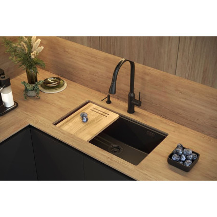 Кухонная мойка Quadron HQD7644U1BSU