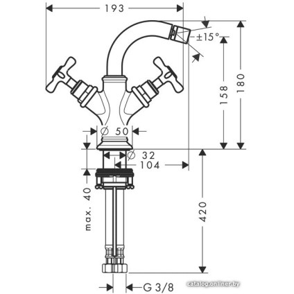 Смеситель Axor Montreux [16520000]