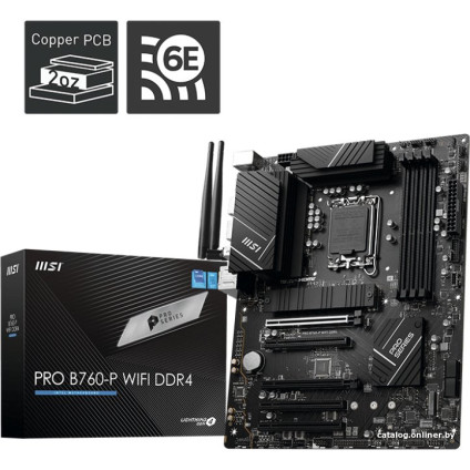 Материнская плата MSI Pro B760-P WiFi DDR4