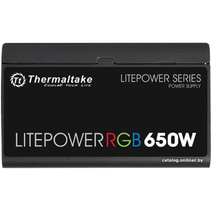 Блок питания Thermaltake Litepower RGB 650W LTP-650AL2NK