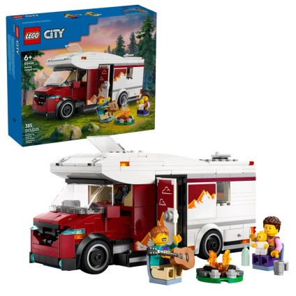 Конструктор LEGO City Кемпер-фургон для отдыха и приключений 60454