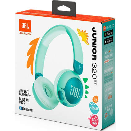 Наушники JBL Junior 320BT (зеленый)