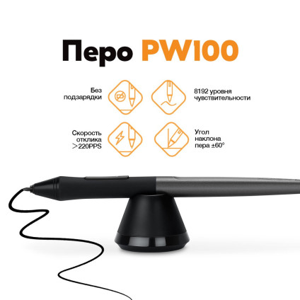 Графический планшет Huion Inspiroy H420X (черный)