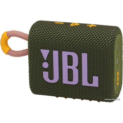 Беспроводная колонка JBL Go 3 (зеленый)