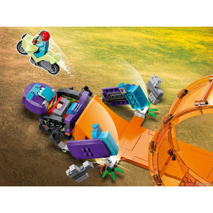 Конструктор LEGO City 60338 Трюковая петля Сокрушительный шимпанзе