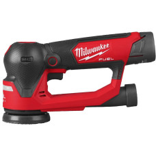 Эксцентриковая шлифмашина Milwaukee M12 FSDR75-202B 4933498233 (с 2-мя АКБ, сумка)