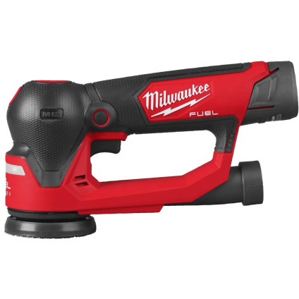 Эксцентриковая шлифмашина Milwaukee M12 FSDR75-202B 4933498233 (с 2-мя АКБ, сумка)