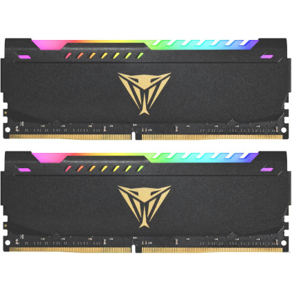 Оперативная память Patriot Viper Steel RGB 2x32ГБ DDR4 3600 МГц PVSR464G360C8K