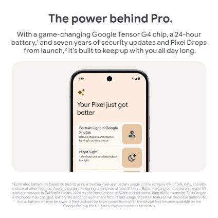 Телефон Google Pixel 9 Pro XL 16GB/128GB (обсидиан)