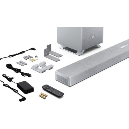Саундбар Sharp HT-SBW55121 (серебристый)
