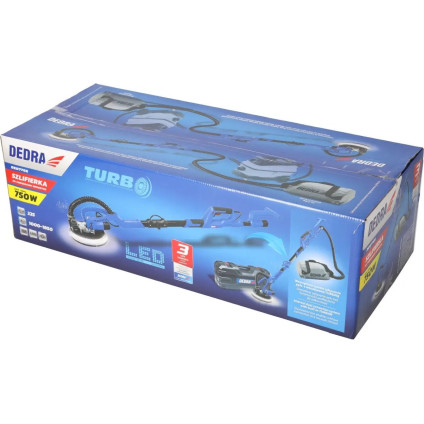 Шлифмашина для стен и потолков Dedra DED7766