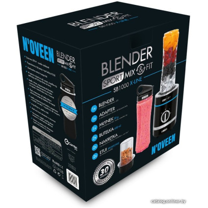 Стационарный блендер N'oveen Sport Mix & Fit SB1000 X-Line