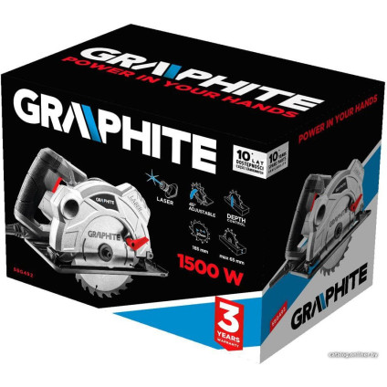 Дисковая (циркулярная) пила GRAPHITE 58G492