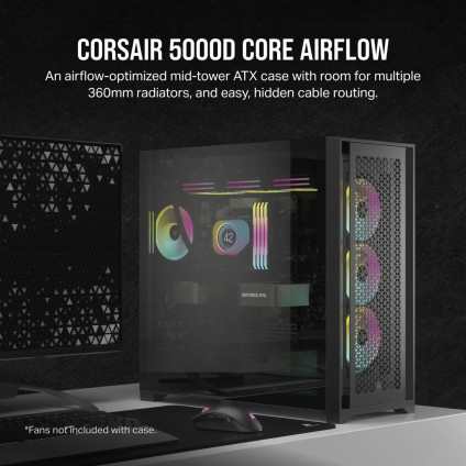 Корпус Corsair 5000D Core AirFlow CC-9011261-WW