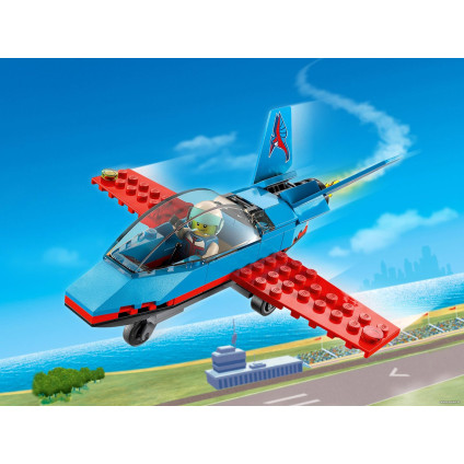 Конструктор LEGO City 60323 Трюковый самолет