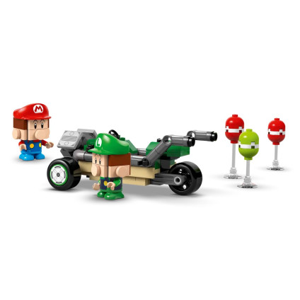 Конструктор LEGO Mario Kart – Малыш Марио против Малыша Луиджи 72034