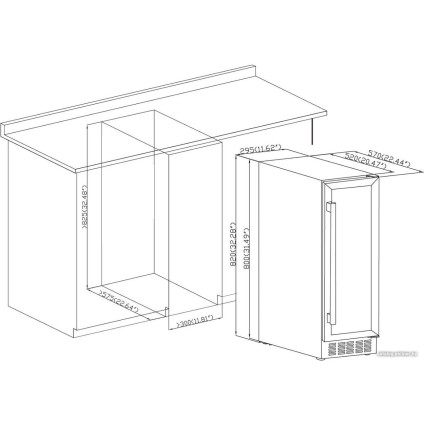Винный шкаф Kluge KCW1702B