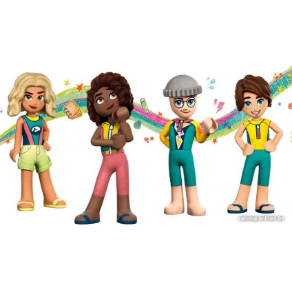 Конструктор LEGO Friends Морская спасательная лодка 41734