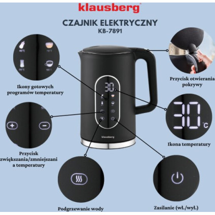 Электрический чайник Klausberg KB-7891