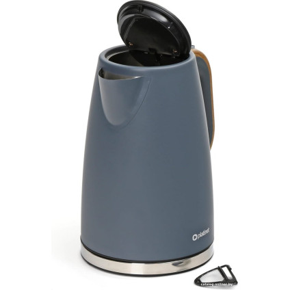 Электрический чайник Platinet Velvet Wooden (синий)