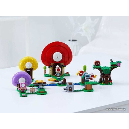 Конструктор LEGO Super Mario 71368 Погоня за сокровищами Тоада. Доп. набор