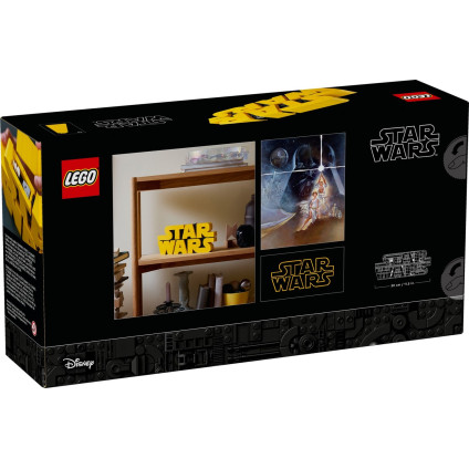 Конструктор LEGO Star Wars 75407 Логотип Star Wars из кубиков