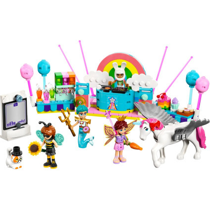 Конструктор LEGO Friends Костюмированная вечеринка с единорогом и феей 42661