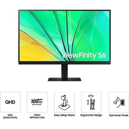 Монитор Samsung ViewFinity S6 LS27D600EAUXEN
