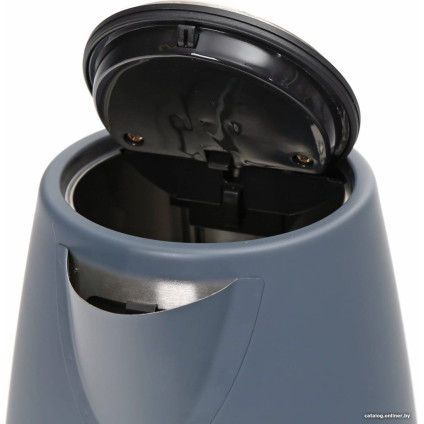 Электрический чайник Platinet Velvet Wooden (синий)