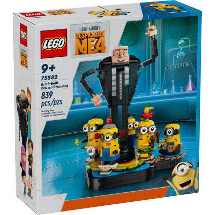 Конструктор LEGO Despicable Me 4 75582 Грю и миньоны
