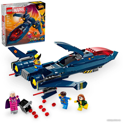 Конструктор LEGO Marvel Super Heroes 76281 Истребитель X-Jet Людей Икс
