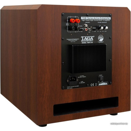 Проводной сабвуфер Taga Harmony TSW-212 (орех)