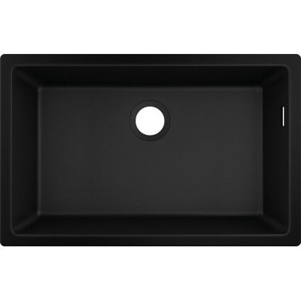 Кухонная мойка Hansgrohe S51 S510-U660 Zlewozmywak podblatowy 660 43432170 (черный графит)