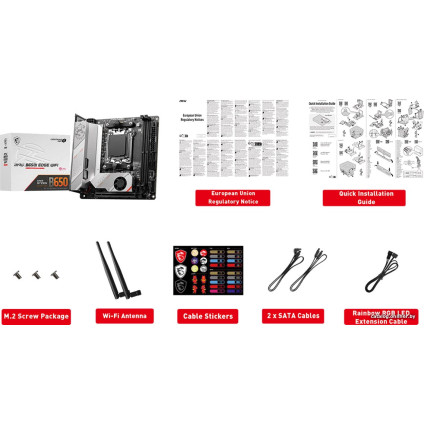 Материнская плата MSI MPG B650I Edge WiFi