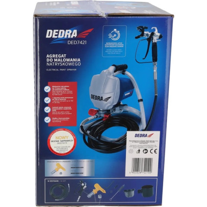 Краскораспылитель Dedra DED7421