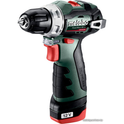 Дрель-шуруповерт Metabo PowerMaxx BS BL 601721500 (с 2-мя АКБ, кейс)
