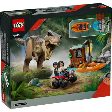 Конструктор LEGO Jurassic World Побег по реке от Ти-Рекса 76975