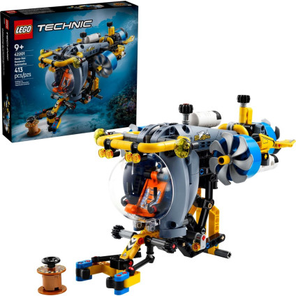 Конструктор LEGO Technic 42201 Глубоководная исследовательская подводная лодка