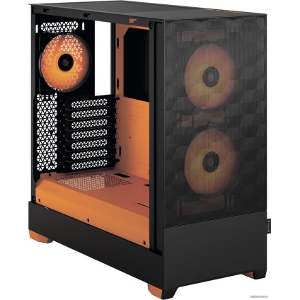 Корпус Fractal Design Pop Air RGB Orange Core TG Clear Tint FD-C-POR1A-05