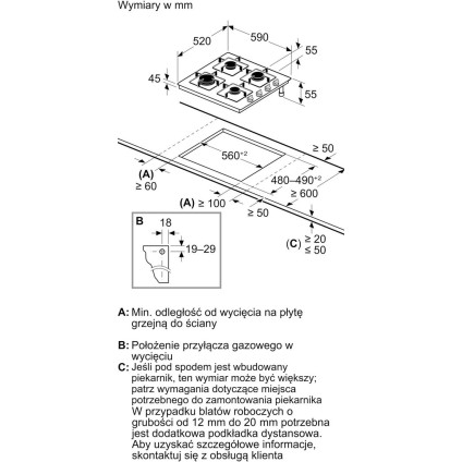 Варочная панель Bosch Serie 2 POH6B6K30