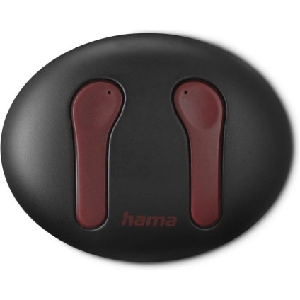 Наушники Hama Spirit Unchained (черный/красный)