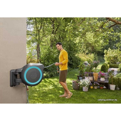 Катушка со шлангом Gardena Катушка со шлангом автоматическая RollUp 18630-20 (13 мм, 35 м)