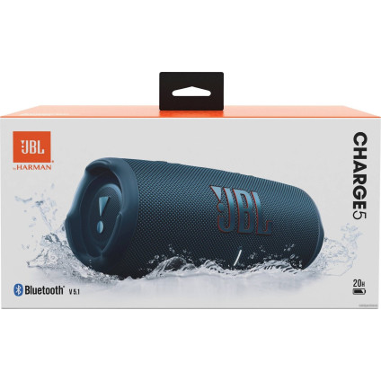 Беспроводная колонка JBL Charge 5 (синий)