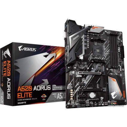 Материнская плата Gigabyte A520 Aorus Elite (rev. 1.0)