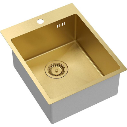 Кухонная мойка Quadron HB4050PVDBSG1