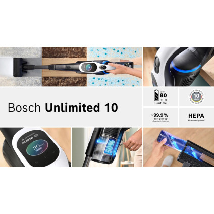 Пылесос Bosch Unlimited 10 BCS1041WAC