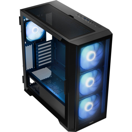 Корпус MODECOM Horizon ARGB Flow Midi (черный)