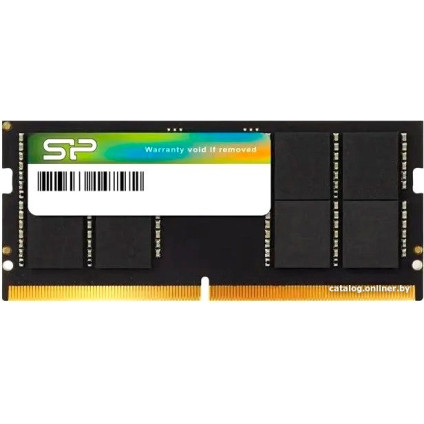 Оперативная память Silicon-Power 32ГБ DDR5 SODIMM 5600 МГц SP032GBSVU560F02